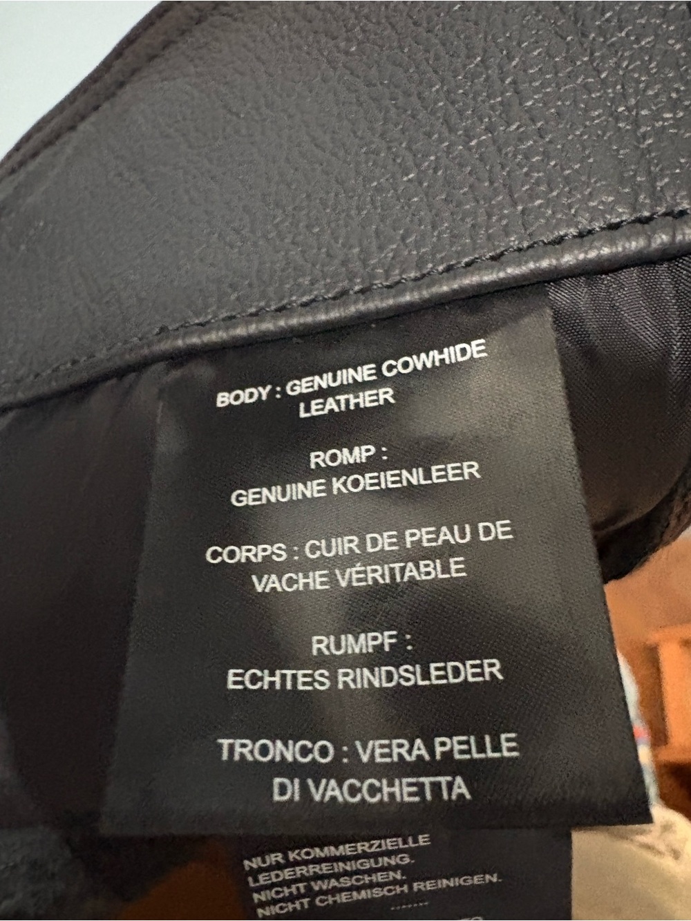 NWT Harley-Davidson Black Leather Chaps Large - Picture 6 of 12